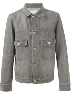 джинсовая куртка с линялым эффектом Helmut Lang Vintage