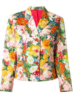 пиджак в цветочный принт  Kenzo Vintage