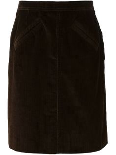 вельветовая юбка Yves Saint Laurent Vintage