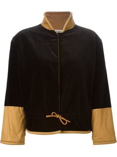 пиджак с присборенным поясом Giorgio Armani Vintage