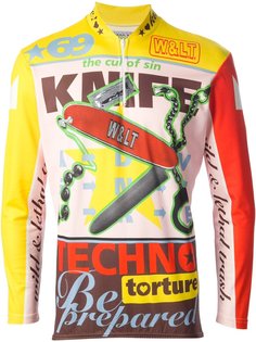 кофта с рисунком Cyclist Walter Van Beirendonck Vintage