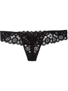 кружевные стринги Fleur Du Mal
