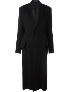 классическое однобортное пальто Yohji Yamamoto Vintage