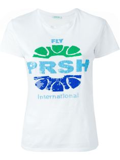 футболка с пайетками P.A.R.O.S.H.