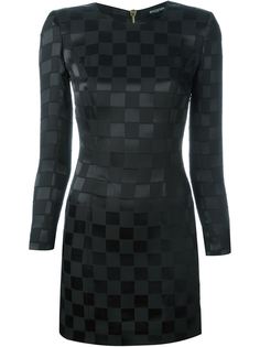 платье в клетку  Balmain