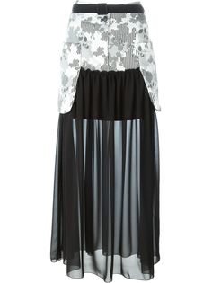 юбка макси с панельным дизайном  IM Isola Marras