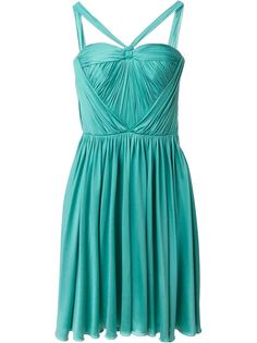 плиссированное платье Christian Dior Vintage
