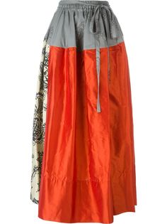 длинная юбка с панельным дизайном Vivienne Westwood Red Label