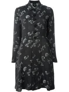 жаккардовое платье-рубашка  Jean Paul Gaultier Vintage