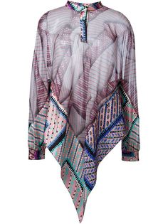 туника в стиле пэчворк  MSGM