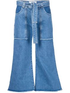 джинсы с накладными карманами Victoria Victoria Beckham