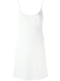 кружевное платье  Saint Laurent