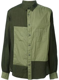 лоскутная рубашка  Yohji Yamamoto