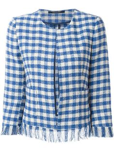 жакет в клетку Tagliatore