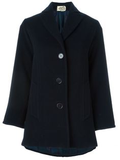 укороченное пальто Hermès Vintage