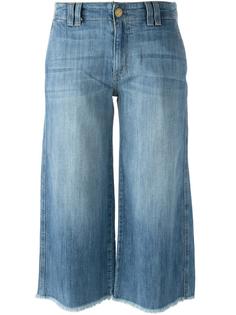 укороченные джинсы с необработанными краями Current/Elliott