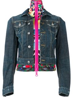 многослойная джинсовая куртка Dsquared2