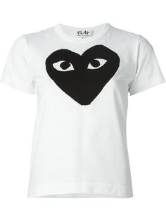 футболка с принтом-логотипом Comme Des Garçons Play