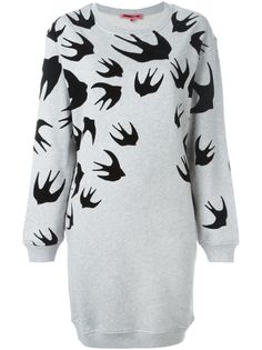 платье-толстовка Swallow  McQ Alexander McQueen