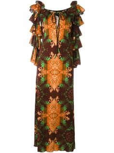 платье с цветочным принтом  Jean Paul Gaultier Vintage