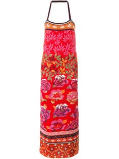 платье с цветочным узором  Kenzo Vintage