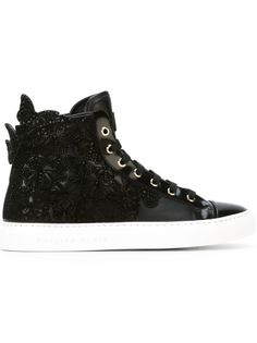 декорированные хайтопы  Philipp Plein