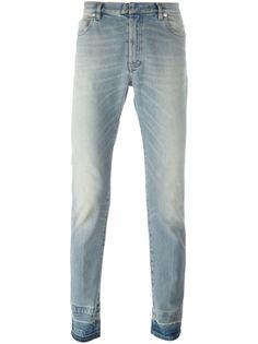 джинсы с контрастными манжетами  Maison Margiela