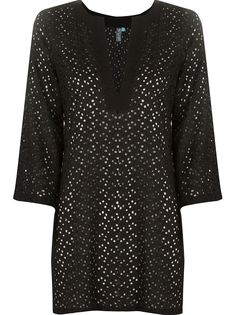 кафтан с V-образным вырезом Sub