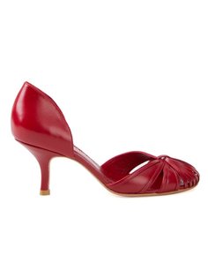 round-toe pumps Sarah Chofakian