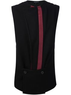 жилетка с контрастной полоской Ann Demeulemeester