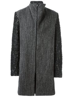 пальто с контрастными рукавами Lost & Found Ria Dunn
