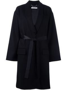 пальто средней длины с поясом Givenchy