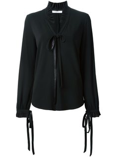 блузка с рюшами на воротнике Givenchy