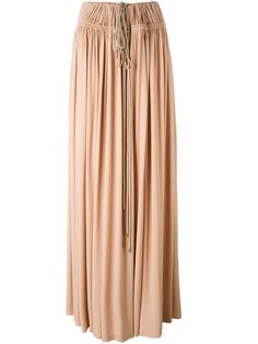 длинная юбка с присборенной талией Lanvin