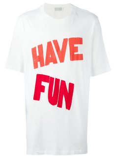 объемная футболка Have Fun Faith Connexion