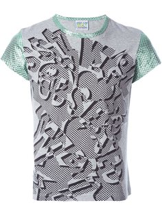 футболка с абстрактным принтом  Walter Van Beirendonck Vintage