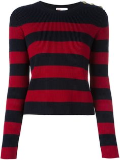 джемпер в полоску Red Valentino