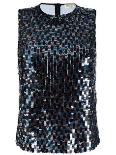 декорированный топ  Emilio Pucci
