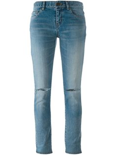 джинсы кроя скинни   Saint Laurent