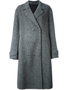 объемное двубортное пальто Alexander Wang