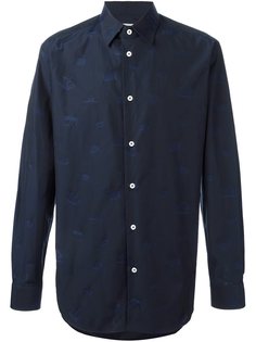 рубашка с принтом-логотипом на пуговицах Vivienne Westwood Man
