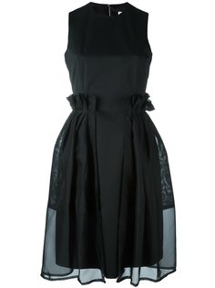 платье с прозрачными панелями Comme Des Garçons Noir Kei Ninomiya