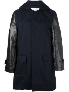 пальто с контрастными рукавами Comme Des Garçons Shirt
