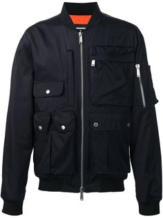 куртка-бомбер с карманами Dsquared2