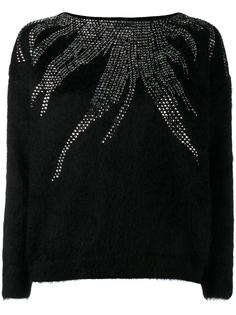 декорированный джемпер  Saint Laurent