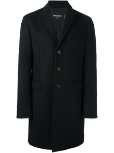 однобортное короткое пальто Dsquared2