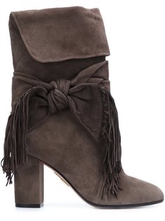 сапоги Fringe Tie Aquazzura