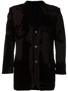 бархатный пиджак с выгоревшим эффектом Jean Paul Gaultier Vintage