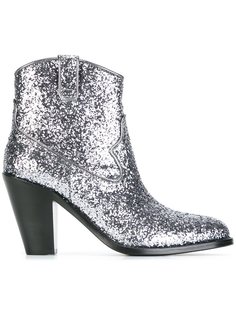 сапоги по щиколотку в ковбойском стиле Curtis 80  Saint Laurent