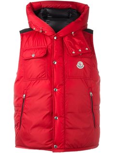 пуховый жилет с капюшоном Moncler